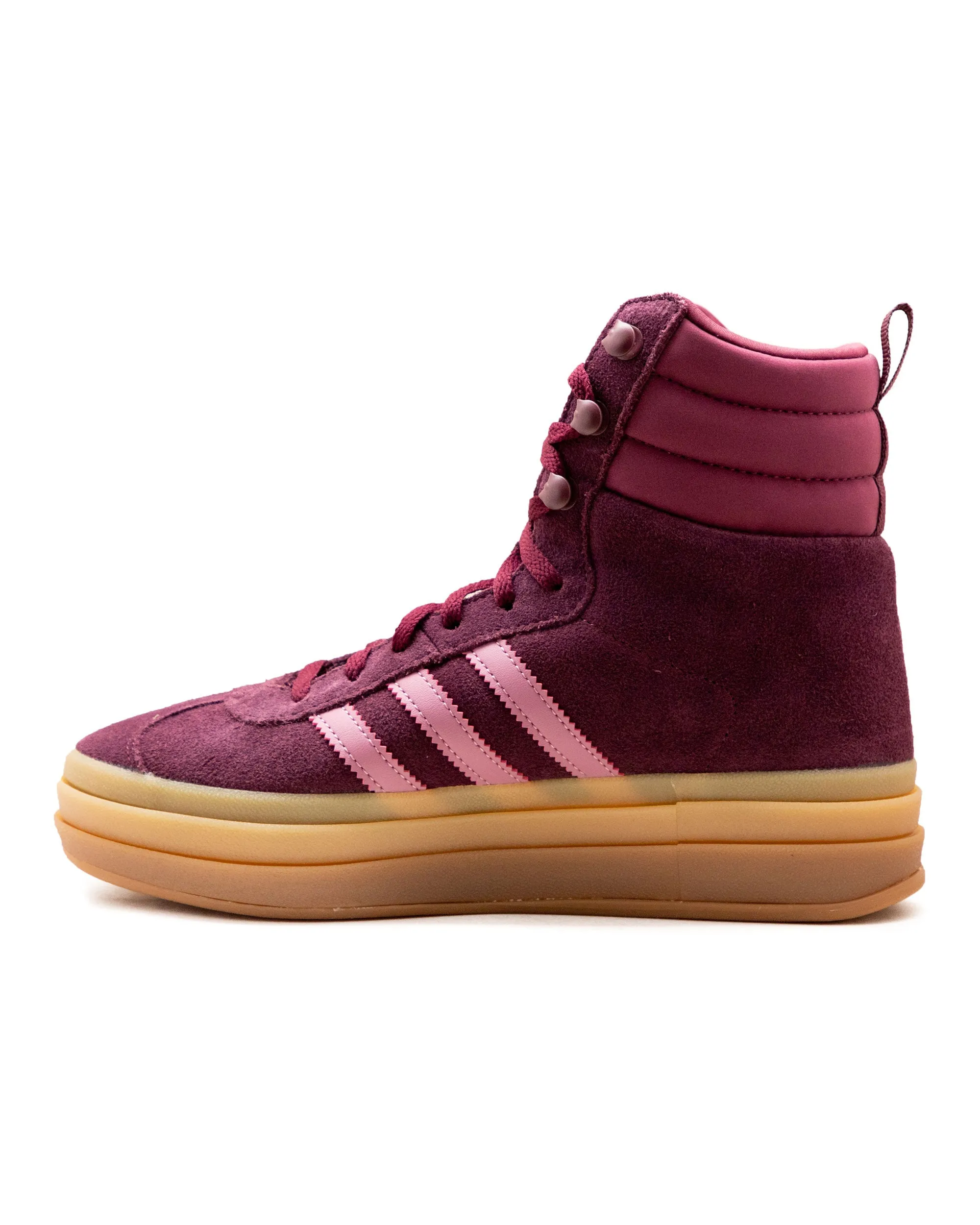 Maroon Adidas Gazelle Boot - Womens