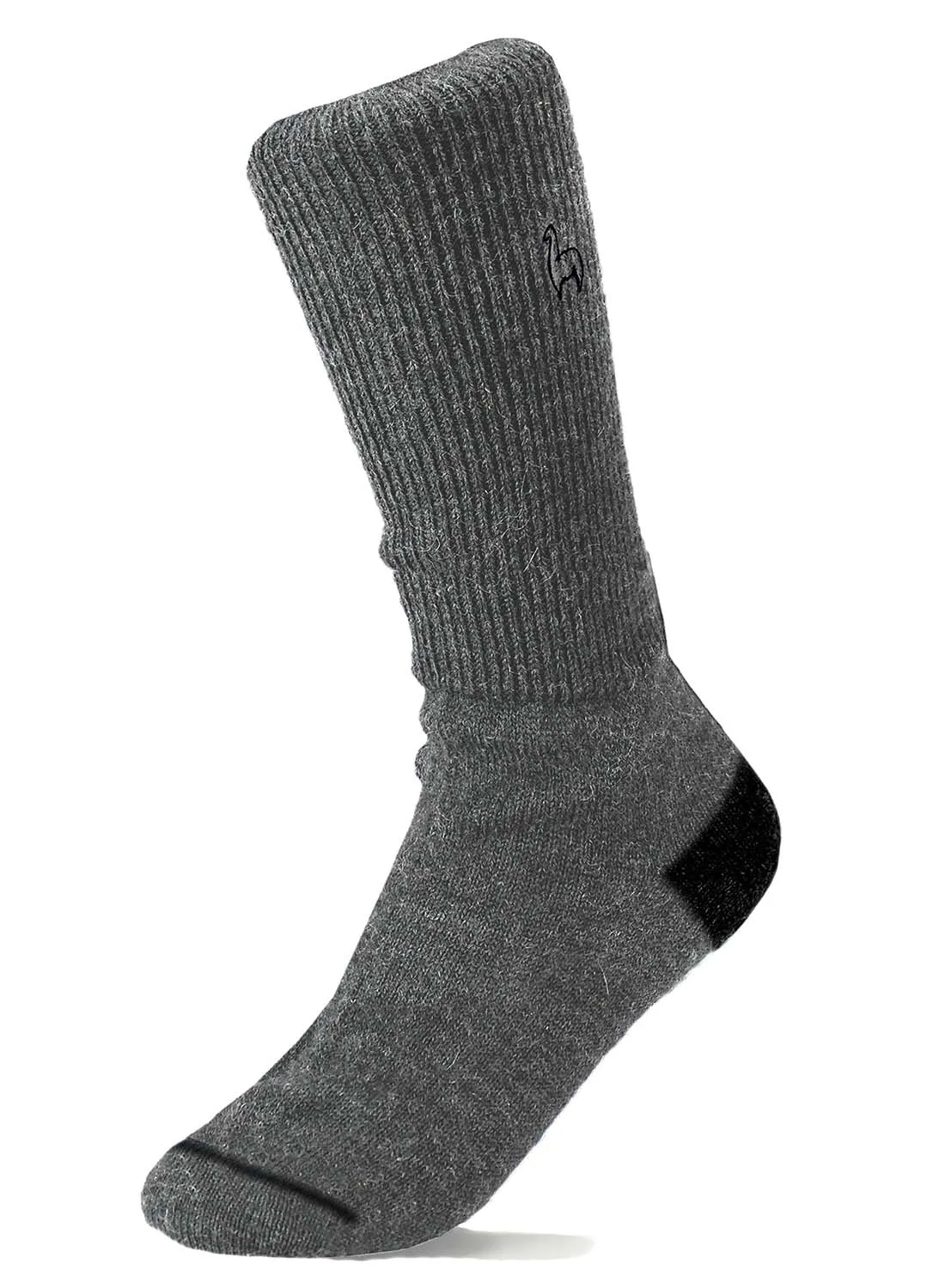 Alpaca Socks - Business - Charcoal