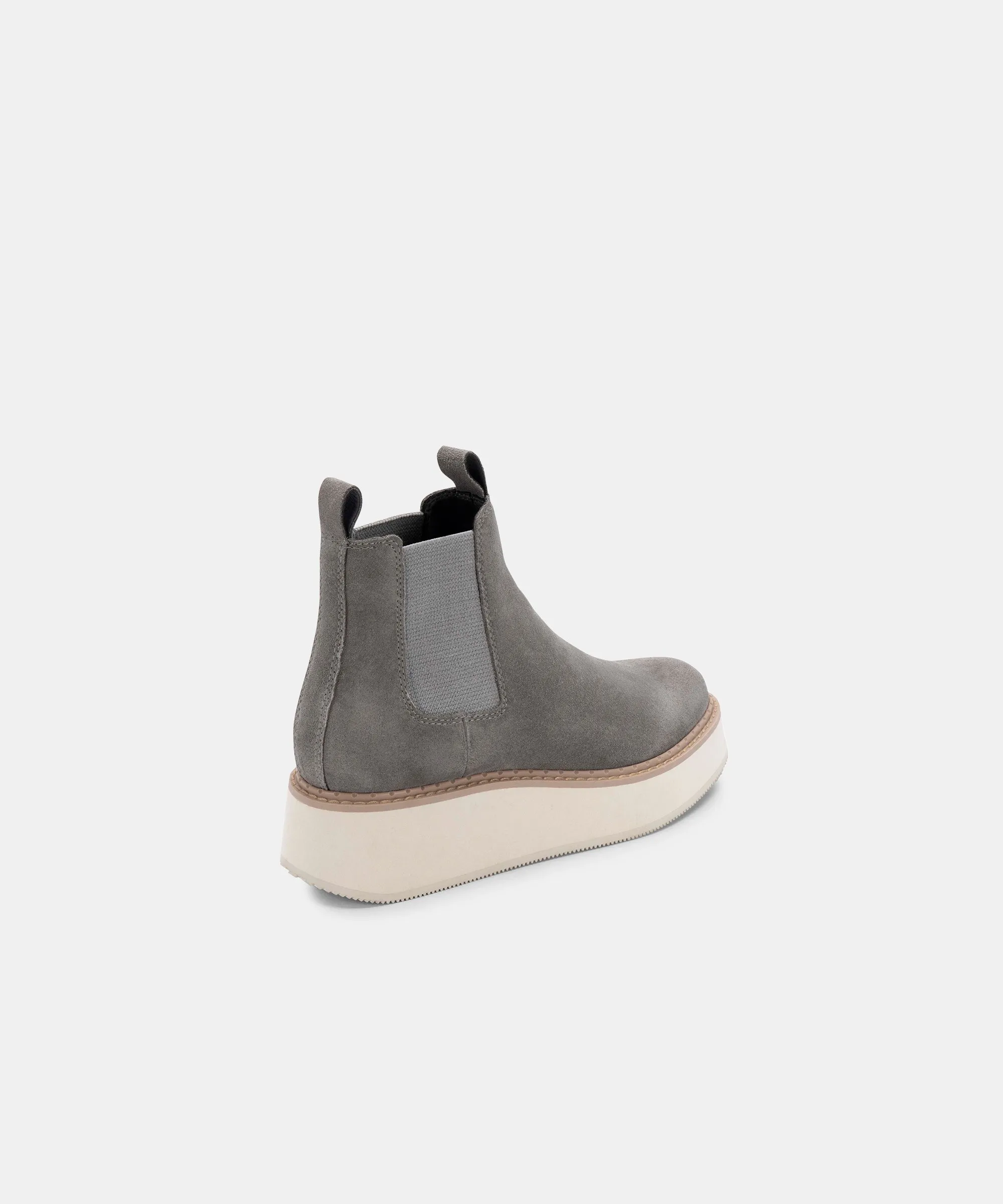 ARLETE BOOTIES CHARCOAL SUEDE re:vita