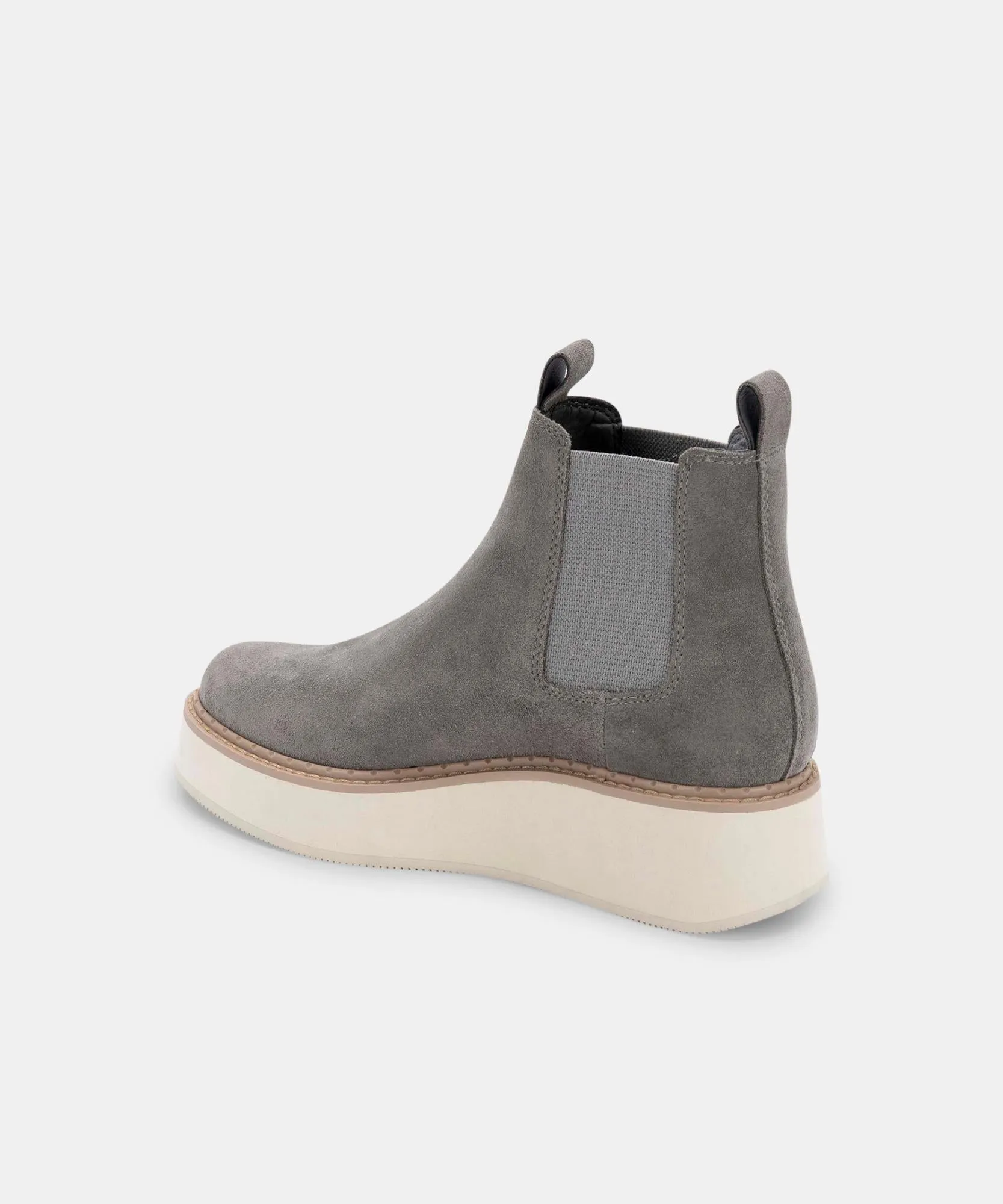 ARLETE BOOTIES CHARCOAL SUEDE re:vita