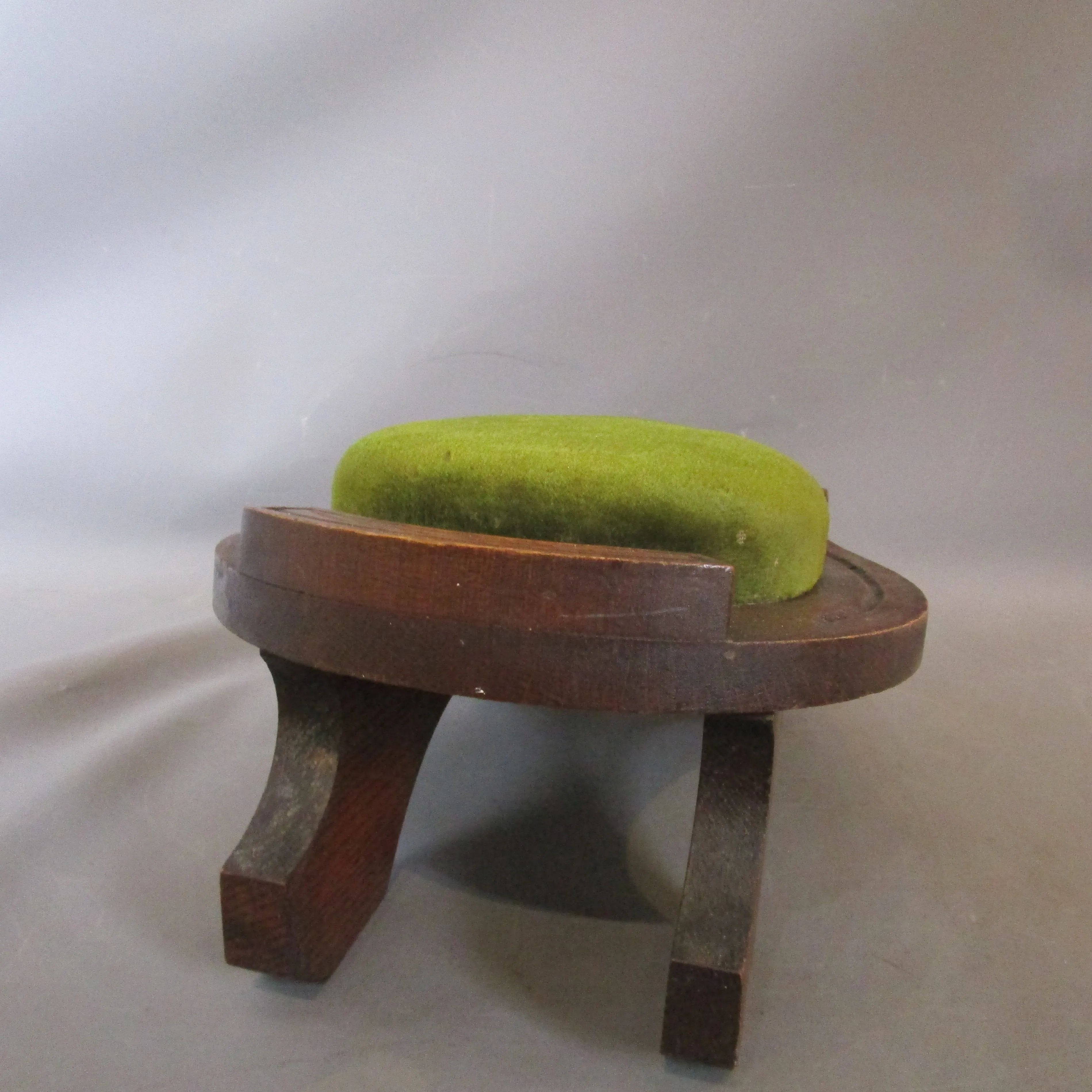 Boot Polishers Horseshoe Shaped Foot Stool Edwardian c1910