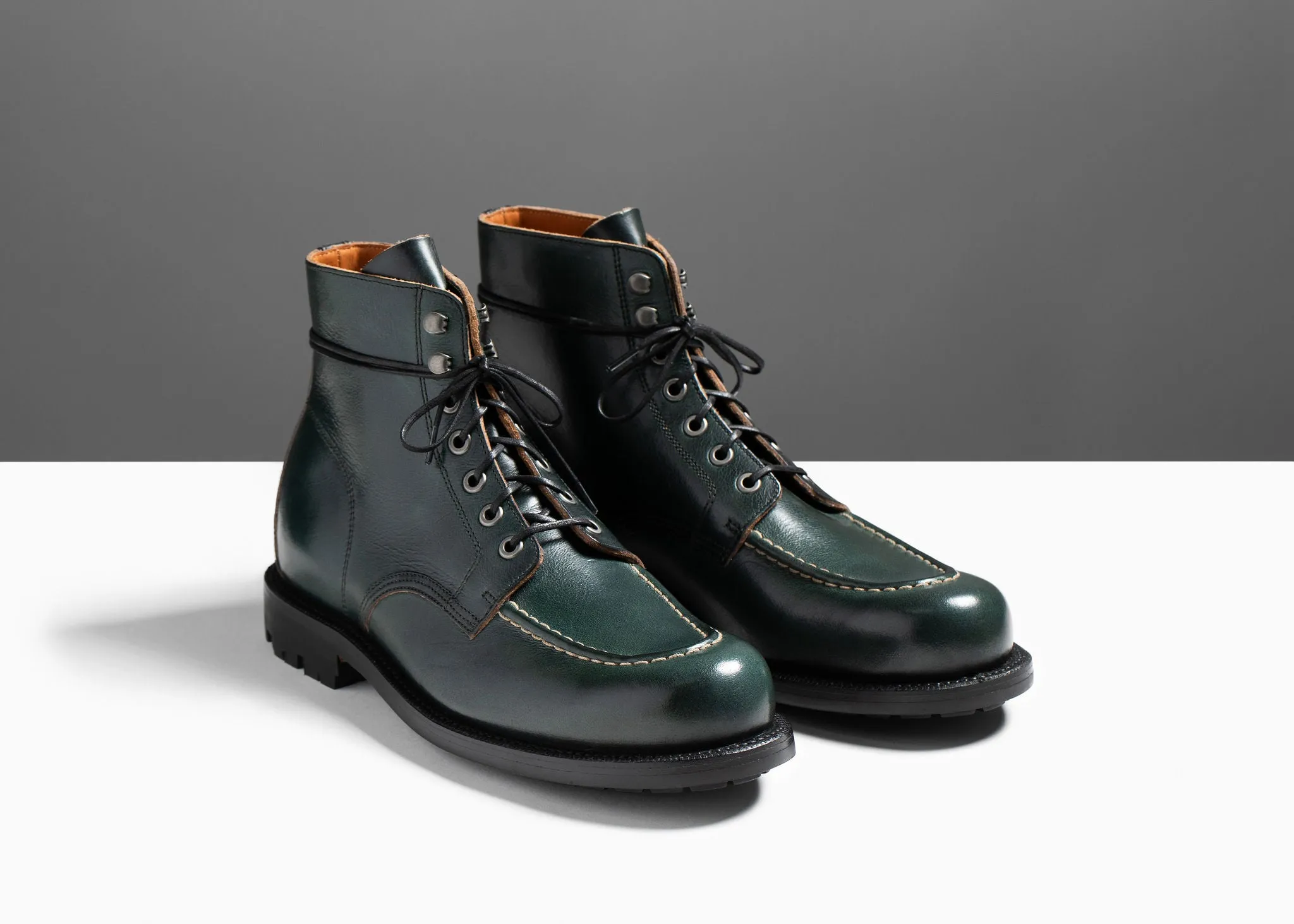 Brass Boot Navy Chromexcel