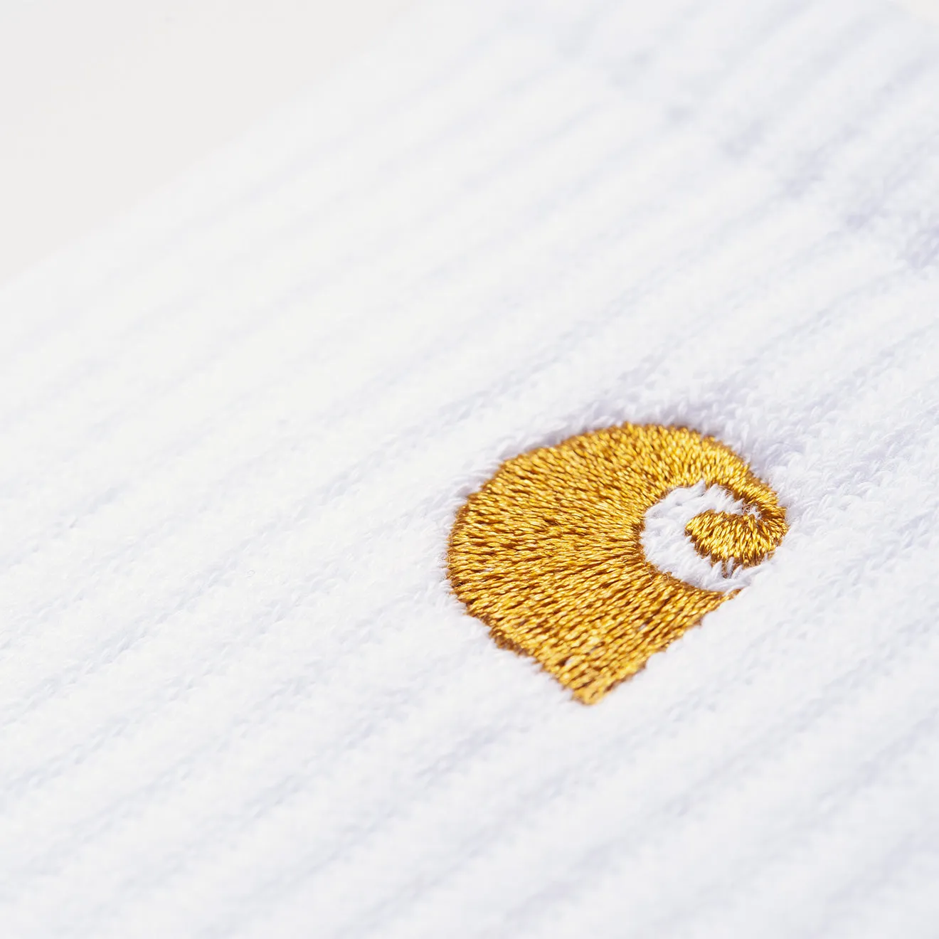 Carhartt WIP Chase Socks White / Gold