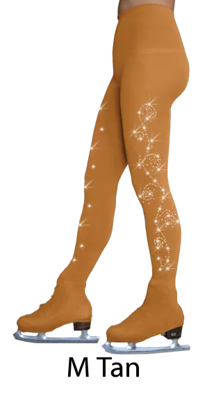 Chloe Noel 8832 Over Boot Swirls 2 Tights Youth