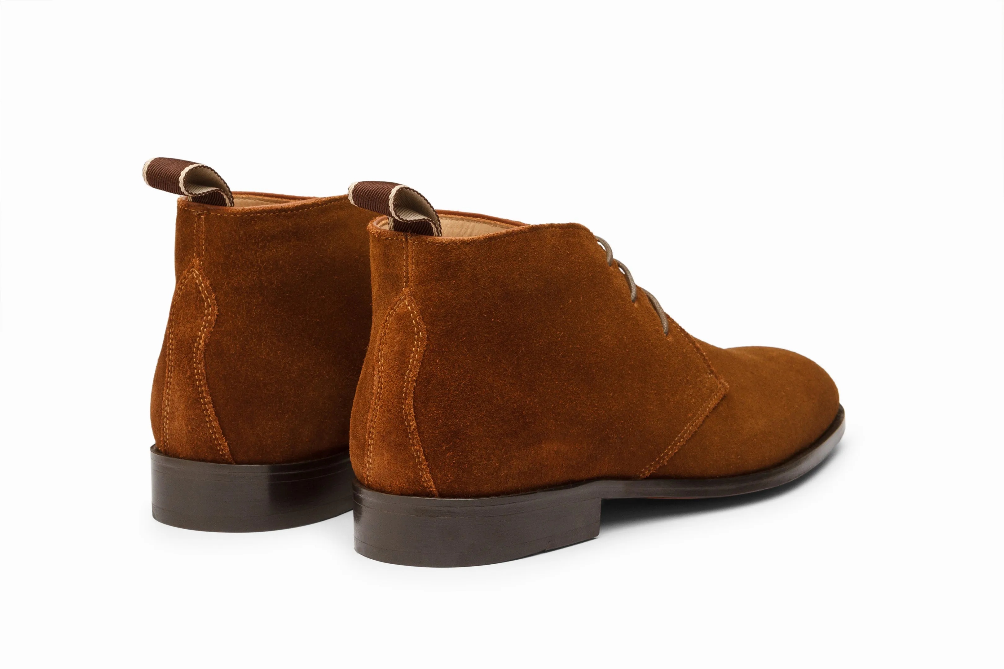 Chukka Boot - Cognac Suede