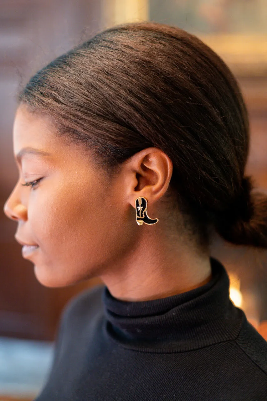 Cowboy Boot Earrings