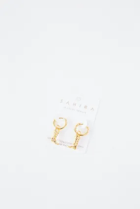 Cowboy Boot Huggie Earring | Sahira Jewelry