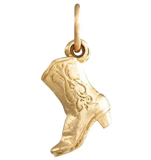 Cowboy Boot Mini Charm