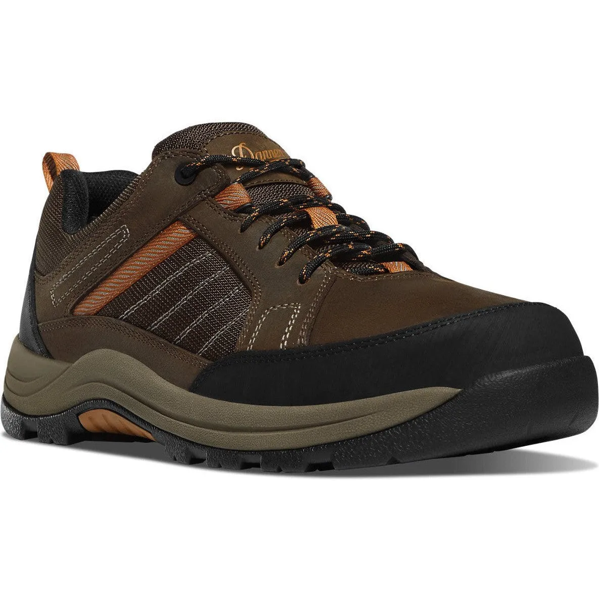 Danner Men's Riverside 3" ST Slip Resistant Work Shoe - Brown- 15346