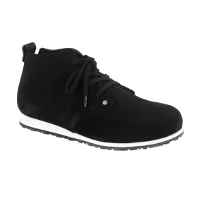 Dundee Plus Ladies Black Suede Leather