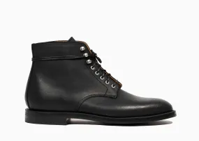 Edward Boot Black Waxed Commander