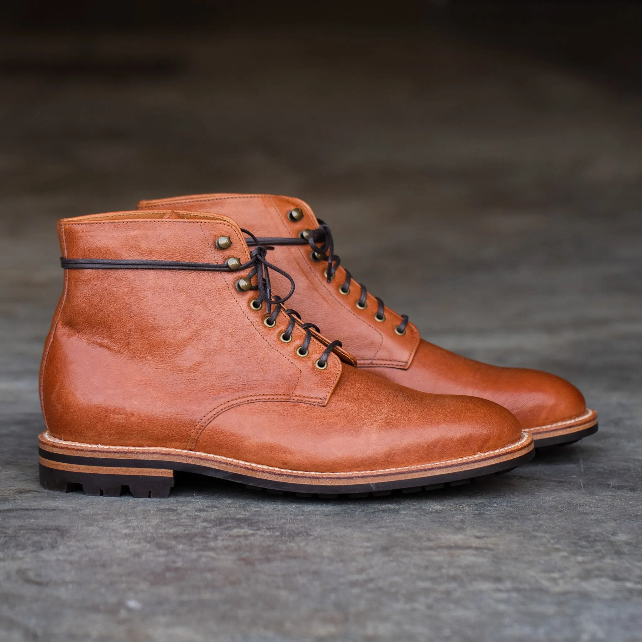 Edward Boot Rust Kangaroo