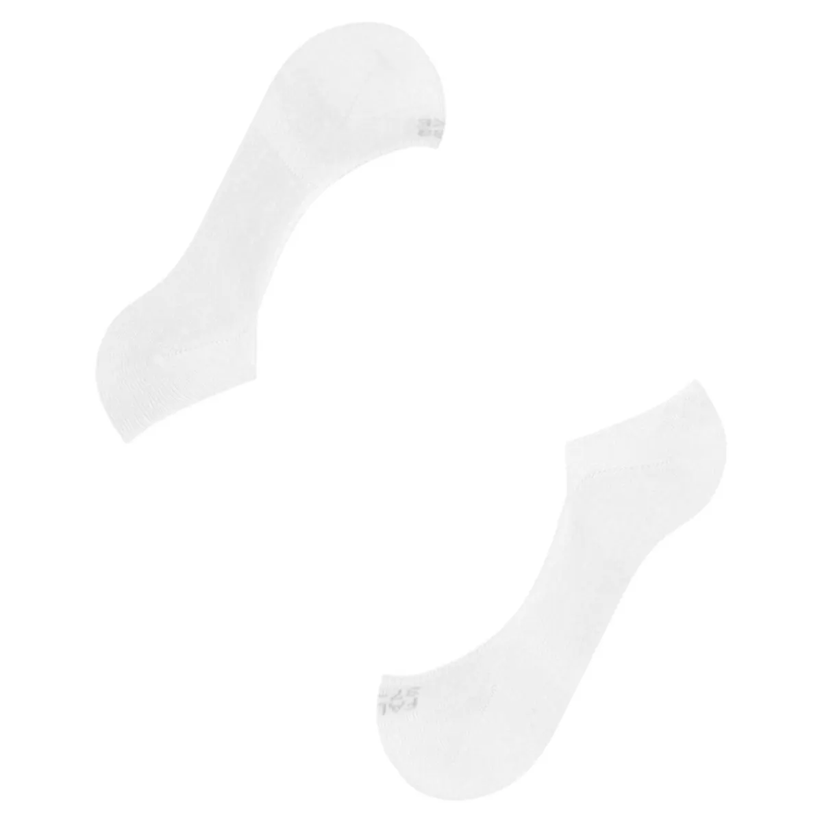 Falke Women's Step Medium Cut Invisible/No-Show White Socks