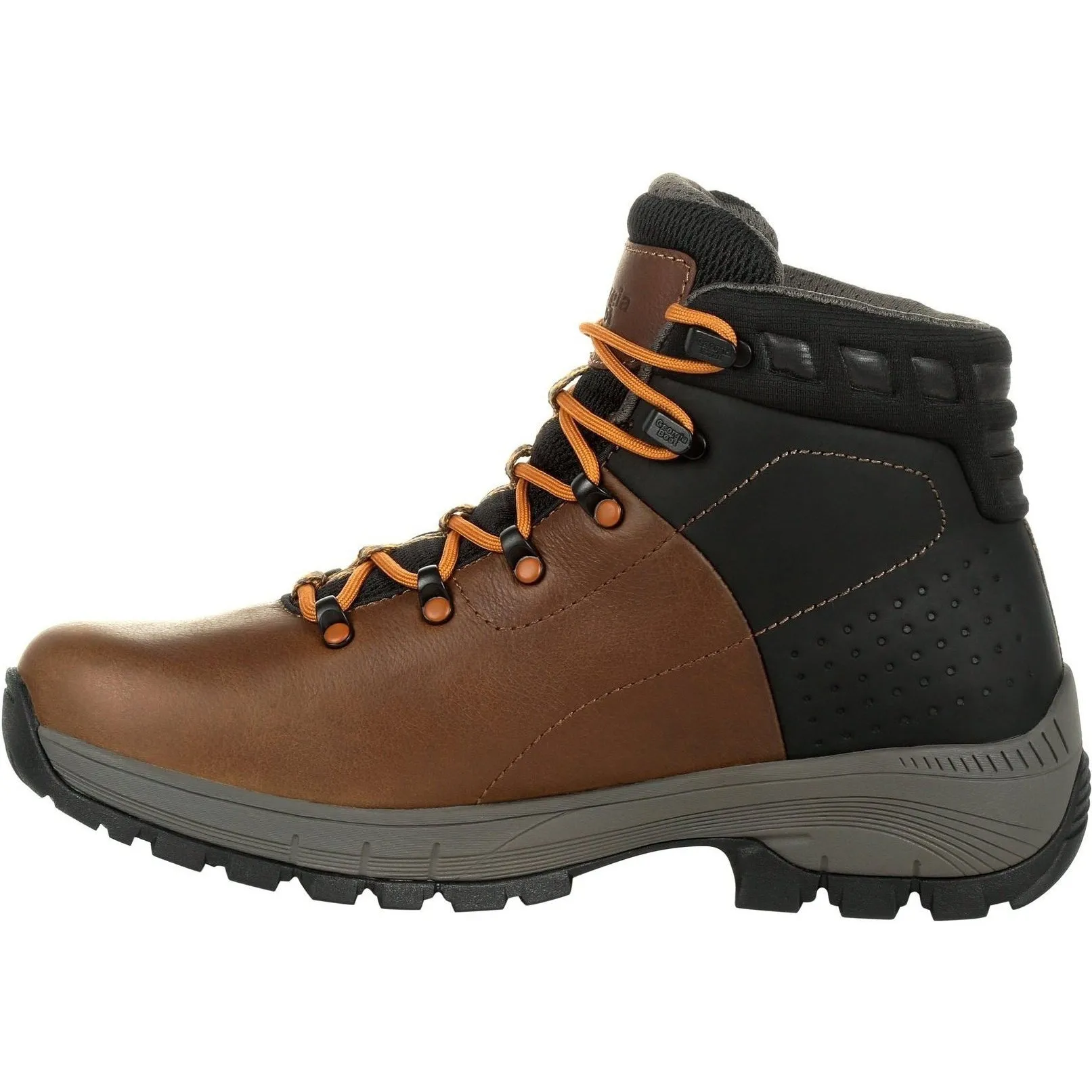 Georgia Men's Eagle Trail 6" Soft toe WP Hiker Work Boot - Brown - GB00402