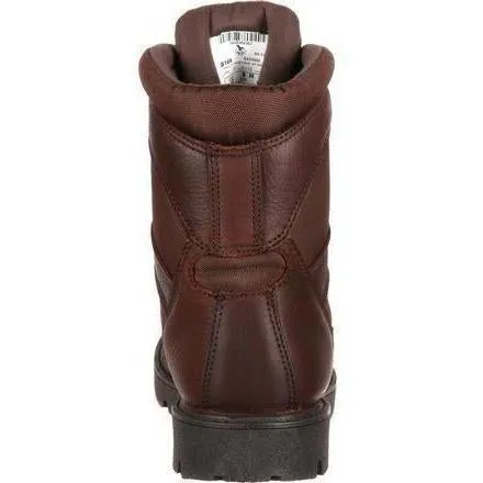 Georgia Men's Homeland 8" Stl Toe Waterproof Work Boot - Brown - G107