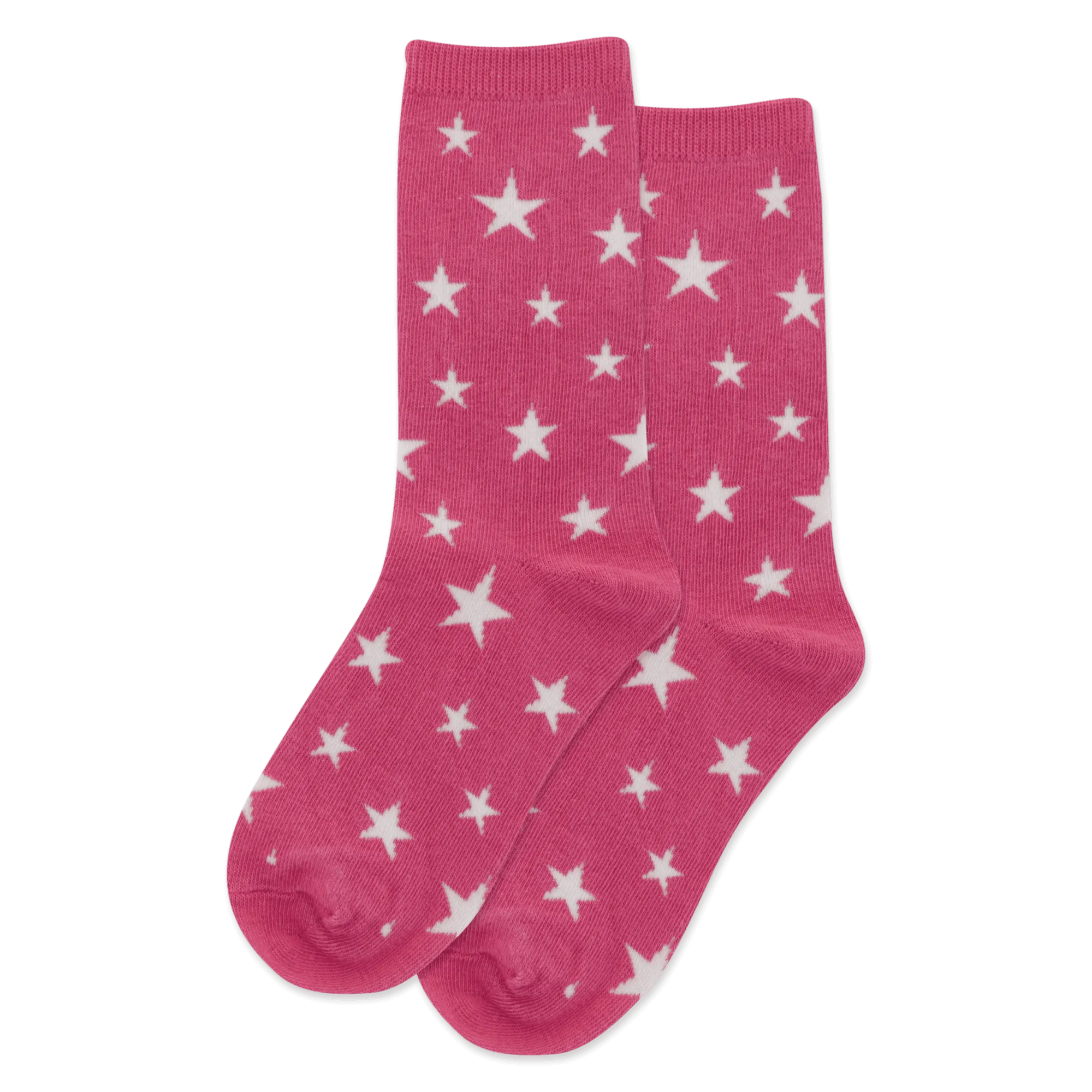 HOTSOX Kid's Glow In The Dark Stars Crew Socks