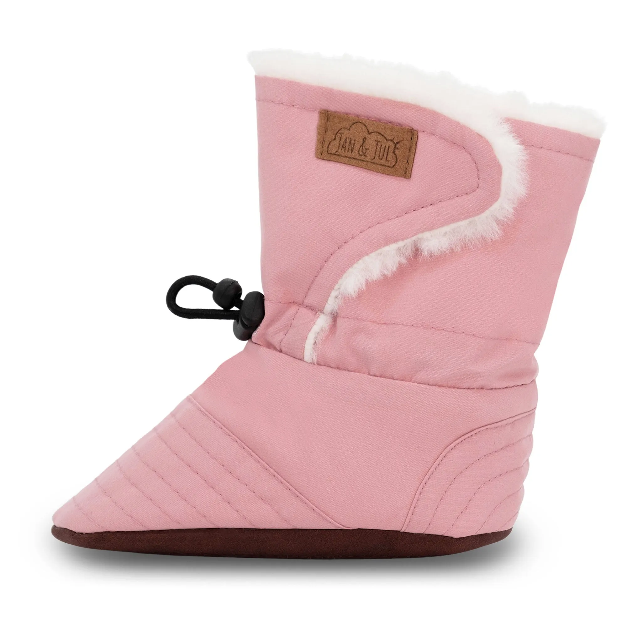 Jan & Jul Dusty Pink Stay-Put Winter Booties