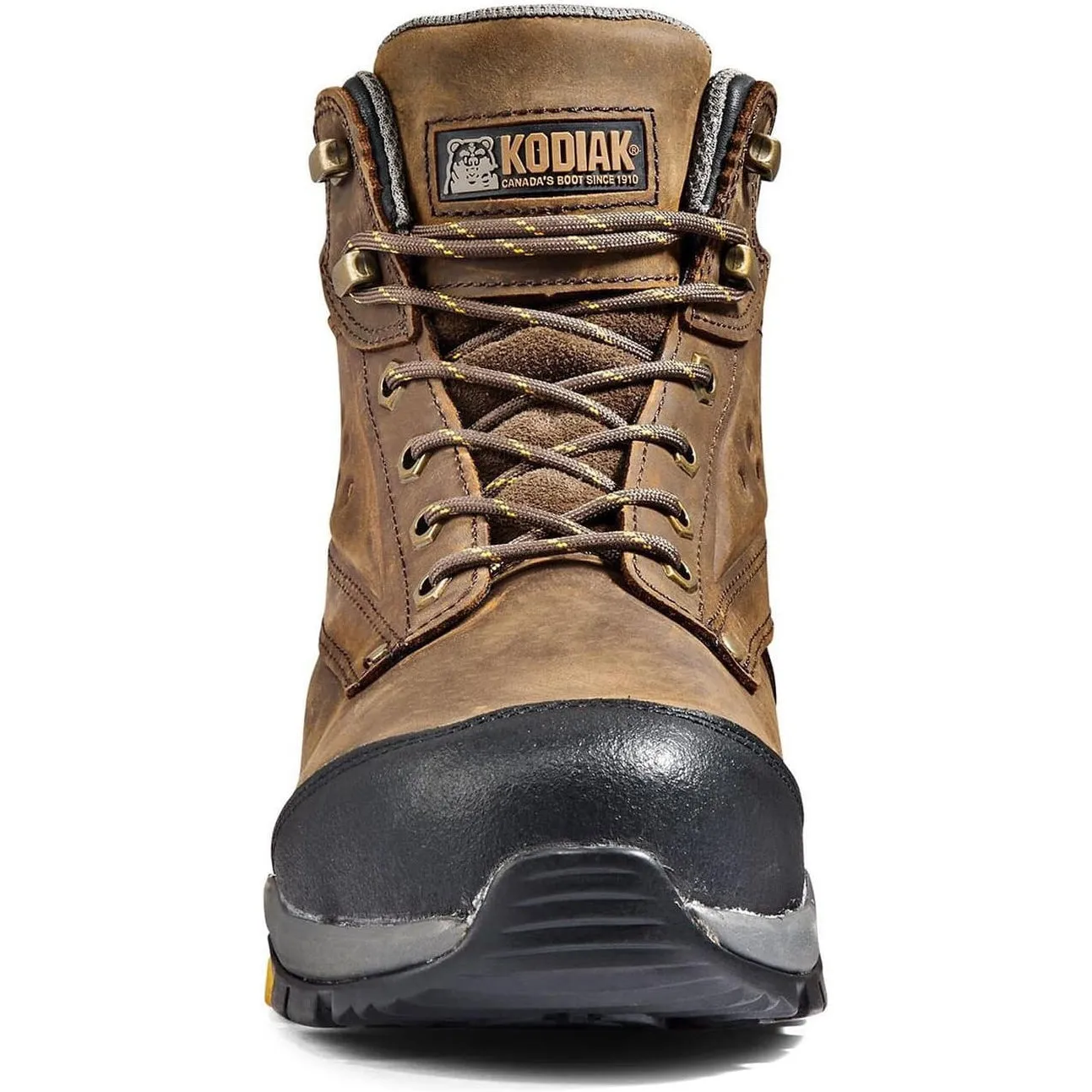 Kodiak Men's Crusade 6 Comp Toe WP Hiker Safety Work Boot -Brown- K4NKAD