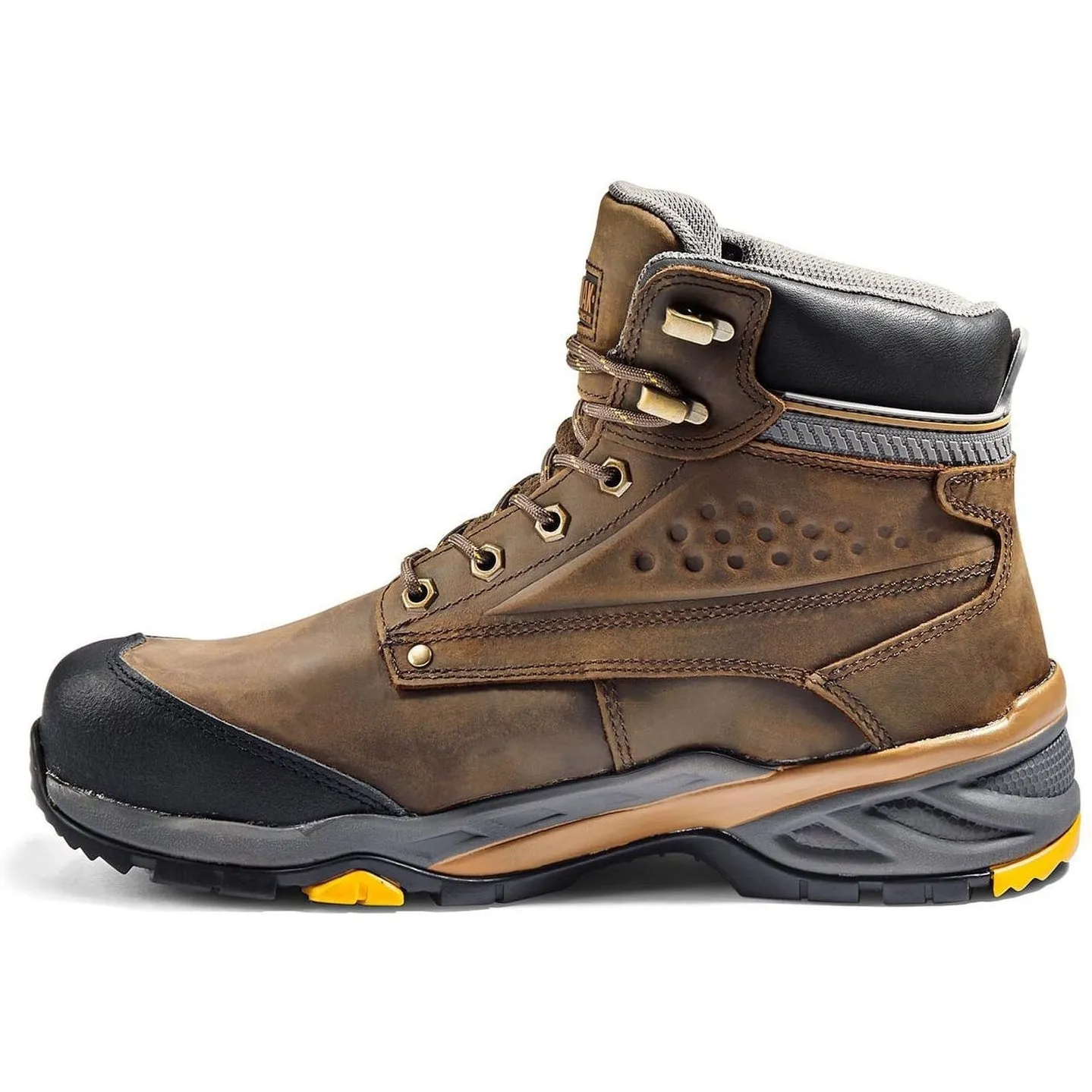 Kodiak Men's Crusade 6" Comp Toe WP Hiker Safety Work Boot -Brown- K4NKAD