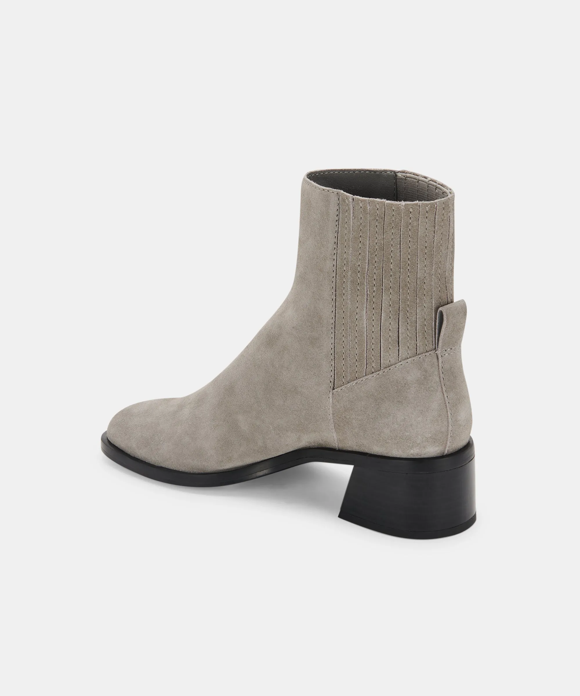 LAYTON BOOTIES CHARCOAL SUEDE re:vita