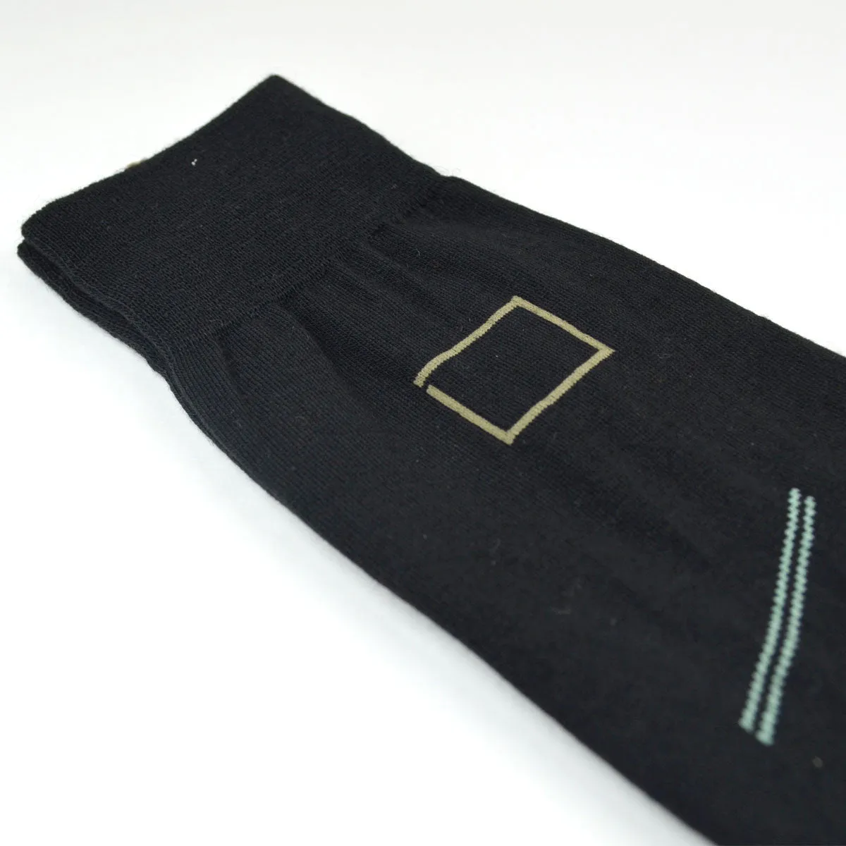 Marcomonde - Geometric Shapes Socks - Black