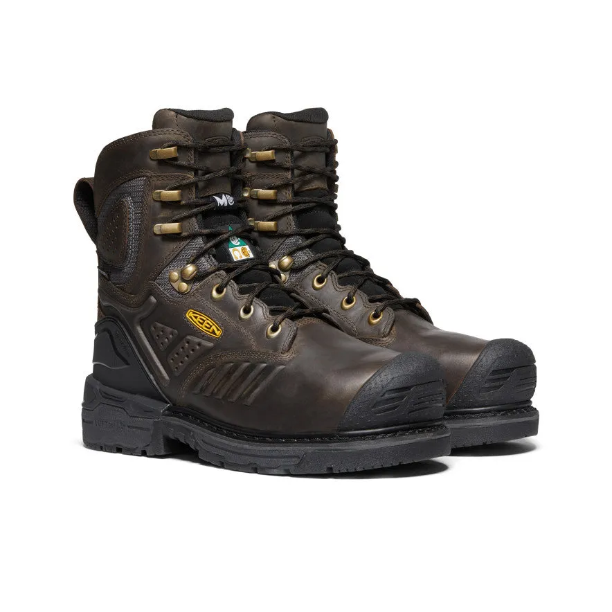 Men's CSA Philadelphia 8" Internal MET Waterproof Boot (Carbon-Fiber Toe)  |  Cascade Brown/Black