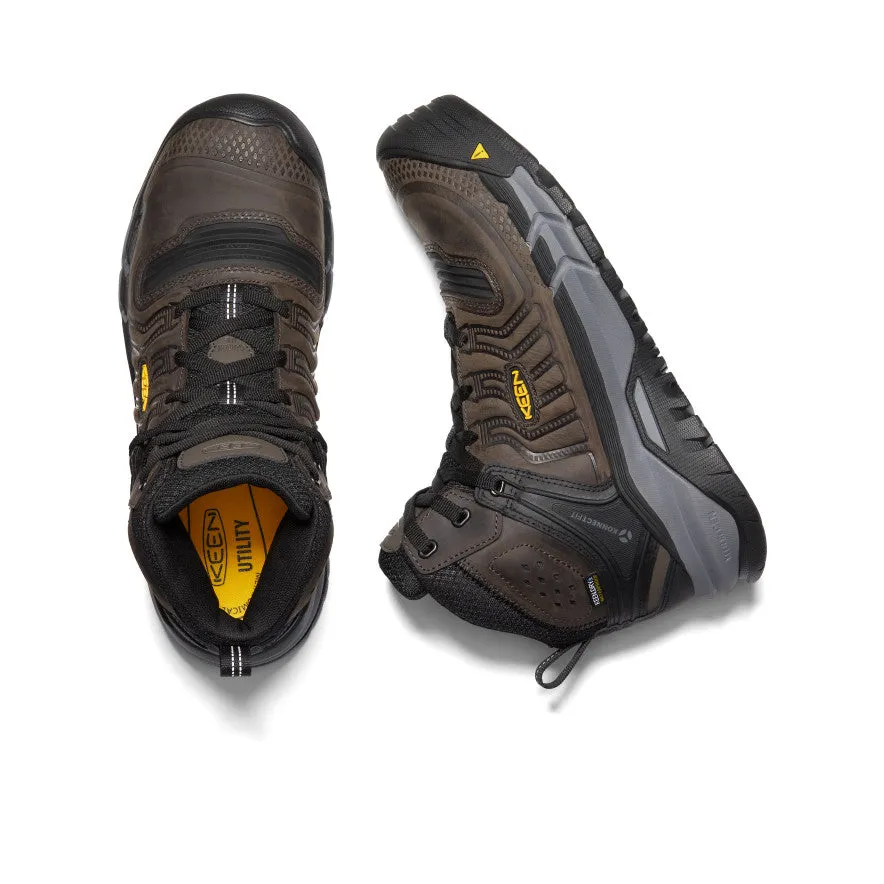 Men's Kansas City  Waterproof Mid (Carbon-Fiber Toe)  |  Coffee Bean/Black