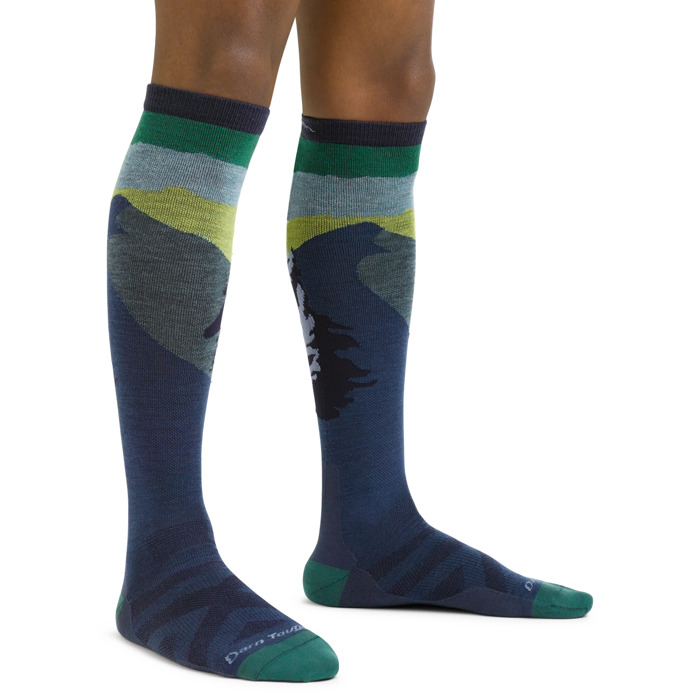 Men's Solstice Over-the-Calf  Lightweight Ski & Snowboard Sock