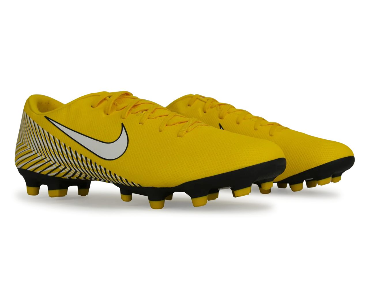 Nike Men's Mercurial Vapor 12 Academy Neymar Jr FG/MG Amarillo/White/Black