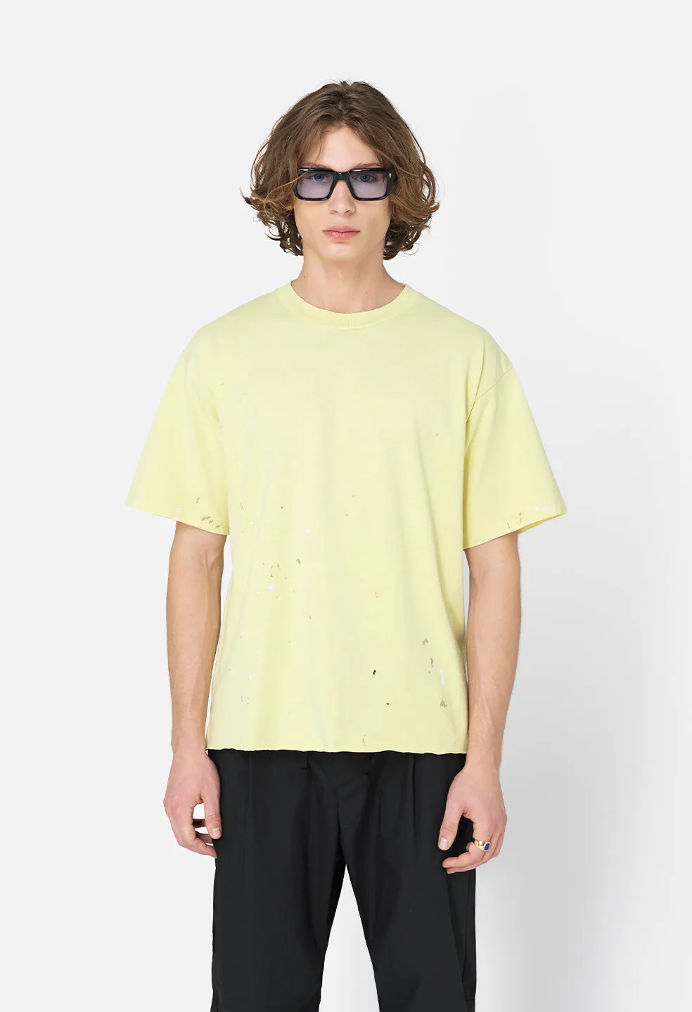 Odeon Tee / Vintage Yellow