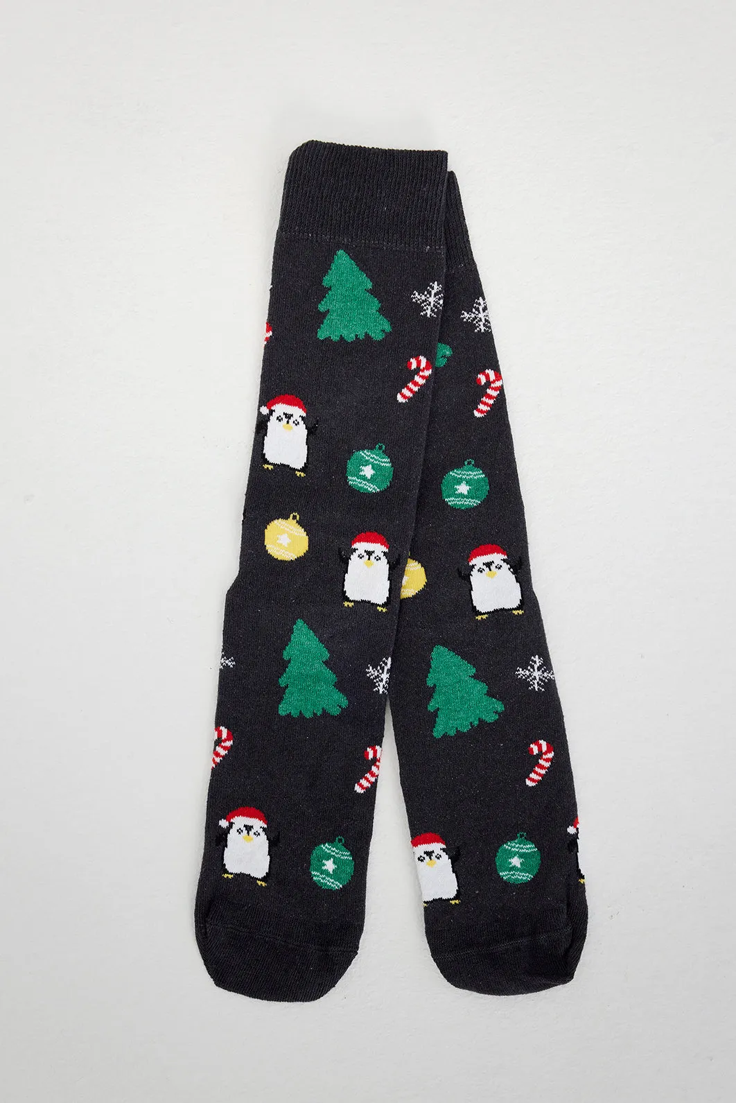 Penguin Christmas Socks