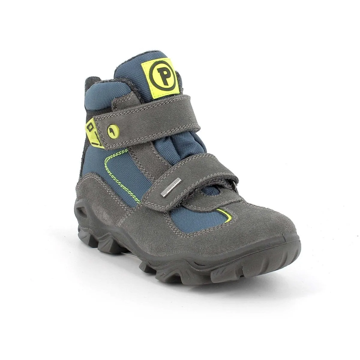 Primigi Boy's (Sizes 31-35) Grey/Blue/Green/Neon Gore-Tex Waterproof