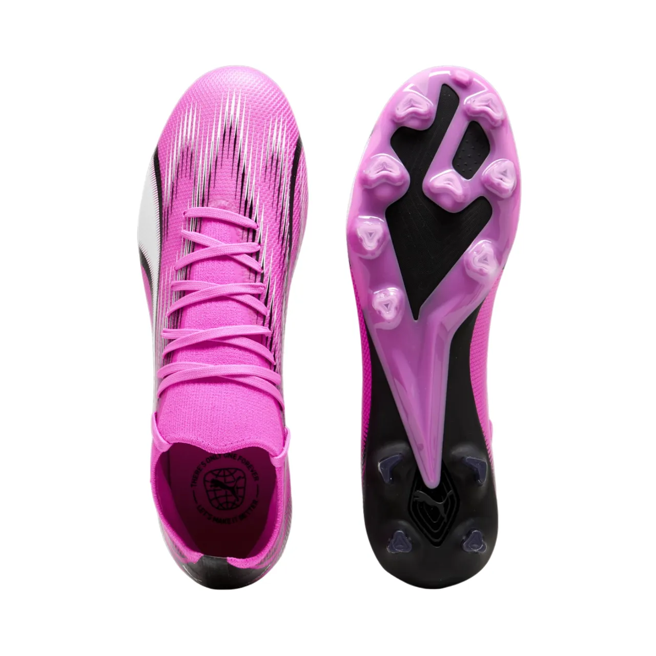 Puma men's football boot Ultra Match FG/AG 107754-01 poison pink