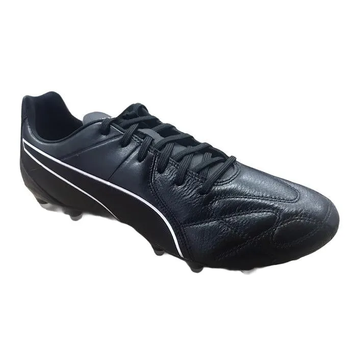 Puma men's leather football boot King Hero FG 105609 01 black