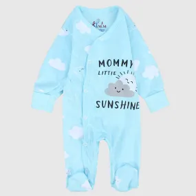 "Mommy's Little Sunshine" Long-Sleeved Baby Footie