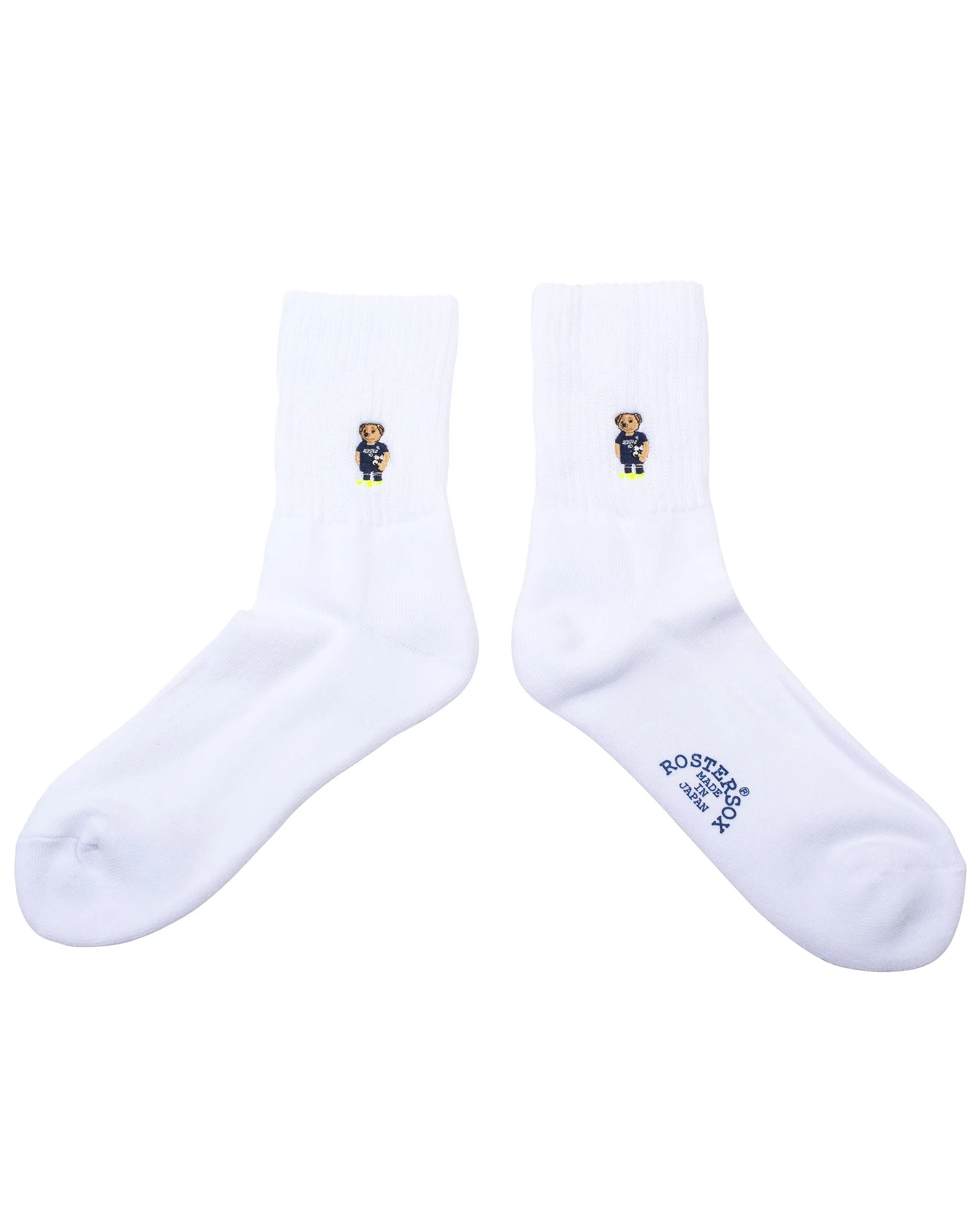 Rostersox Bear Socks White