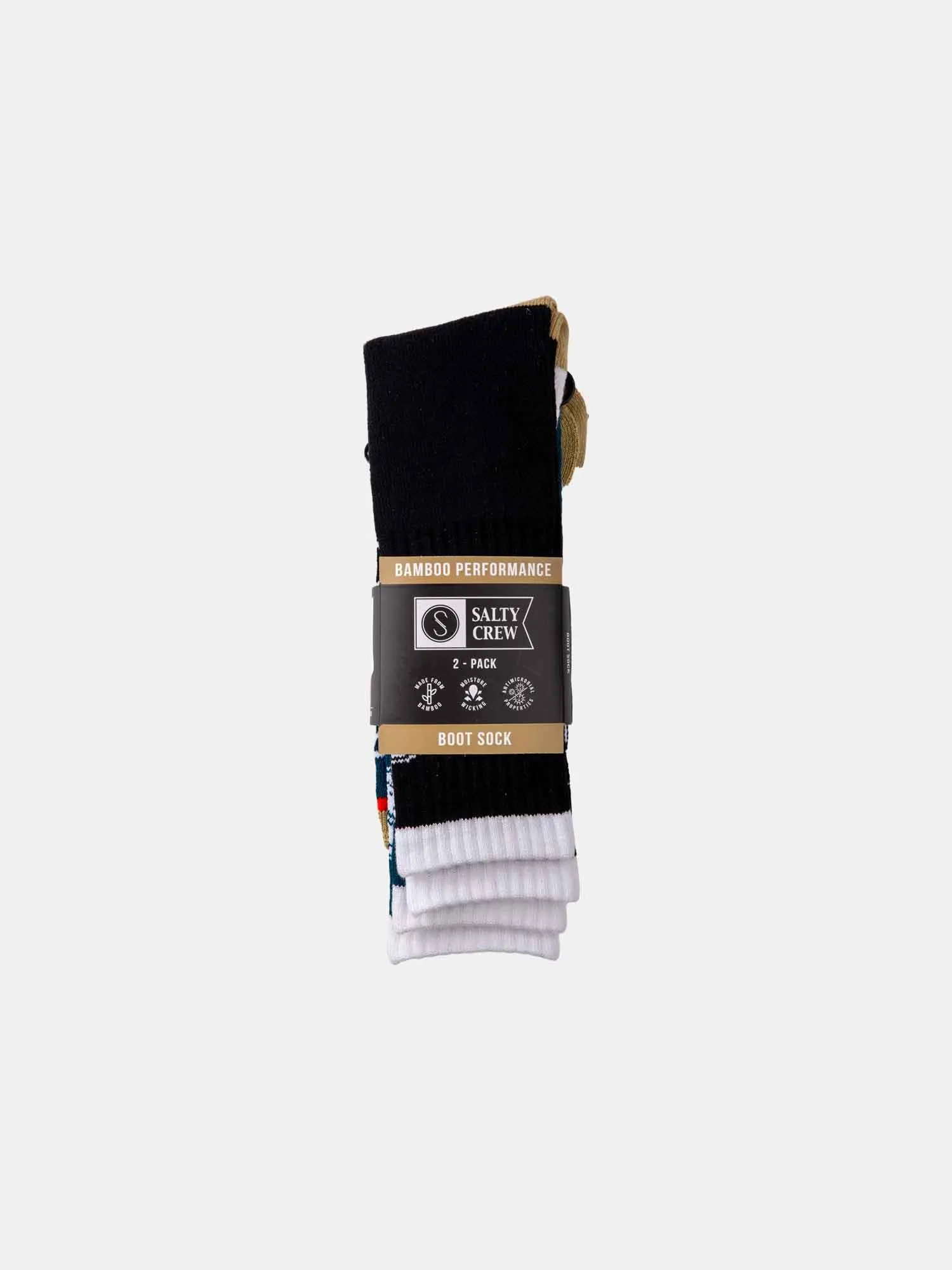 Salty Crew Pinnacle 2 Pack Socks - Assorted