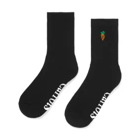 SIGNATURE CREW SOCKS (Black)