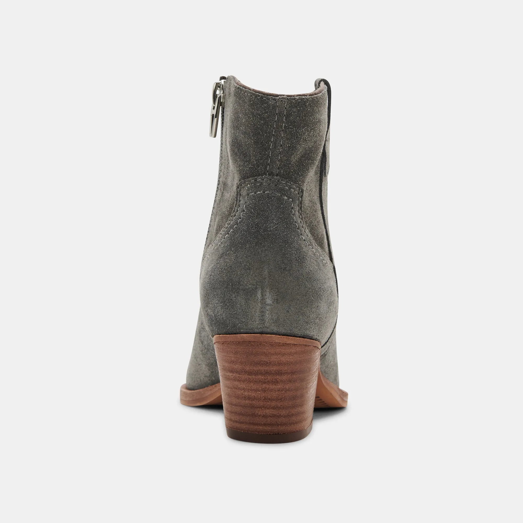 SILMA BOOTIES GREY SUEDE - re:vita