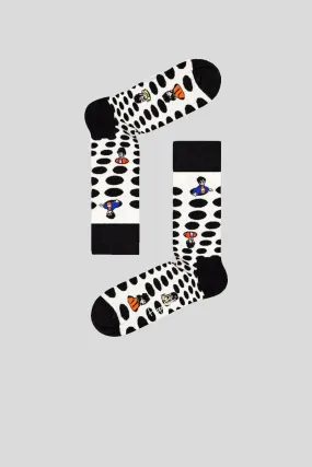 The Beatles Dots Socks