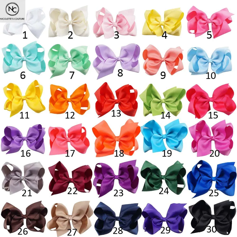 The Classic Grosgrain Bow