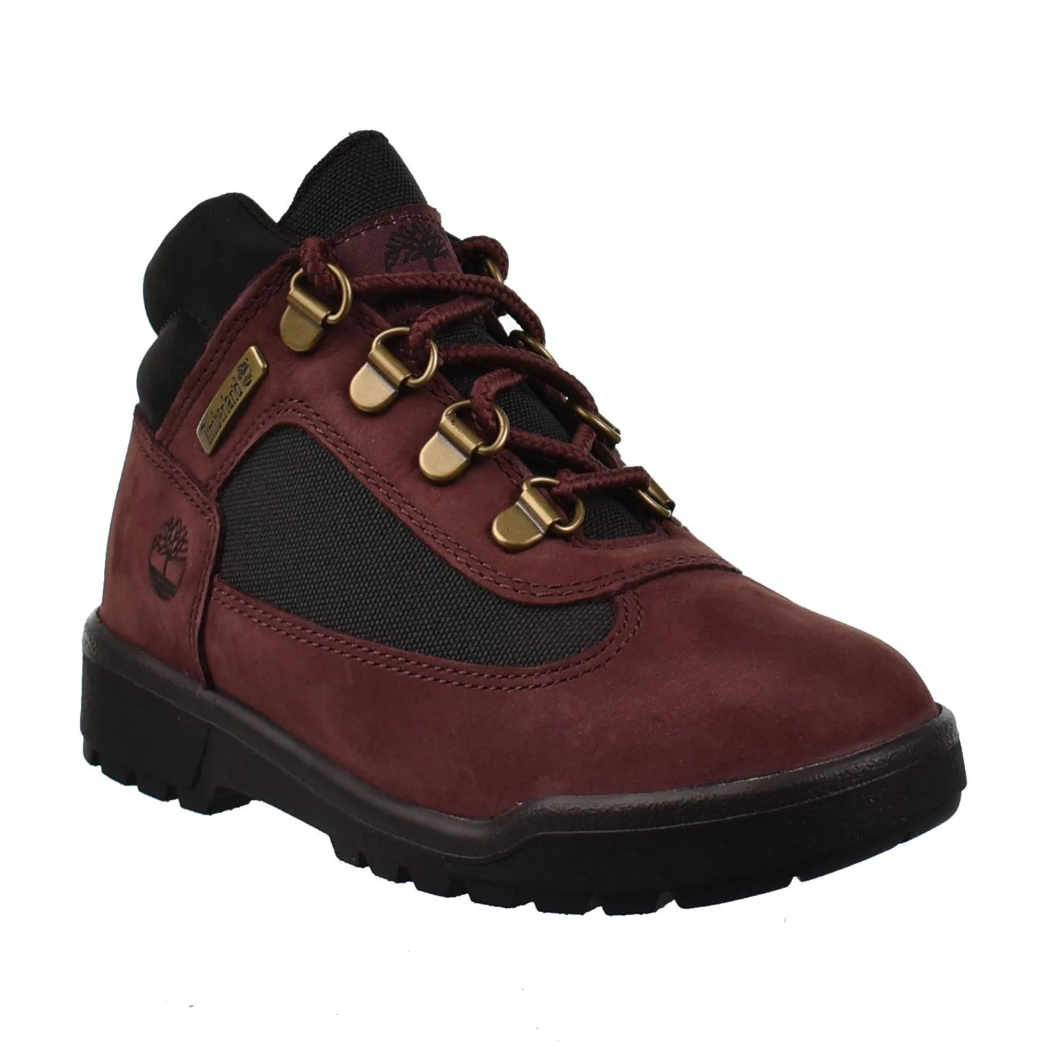 Timberland Little Kids' Field Boot Burgundy