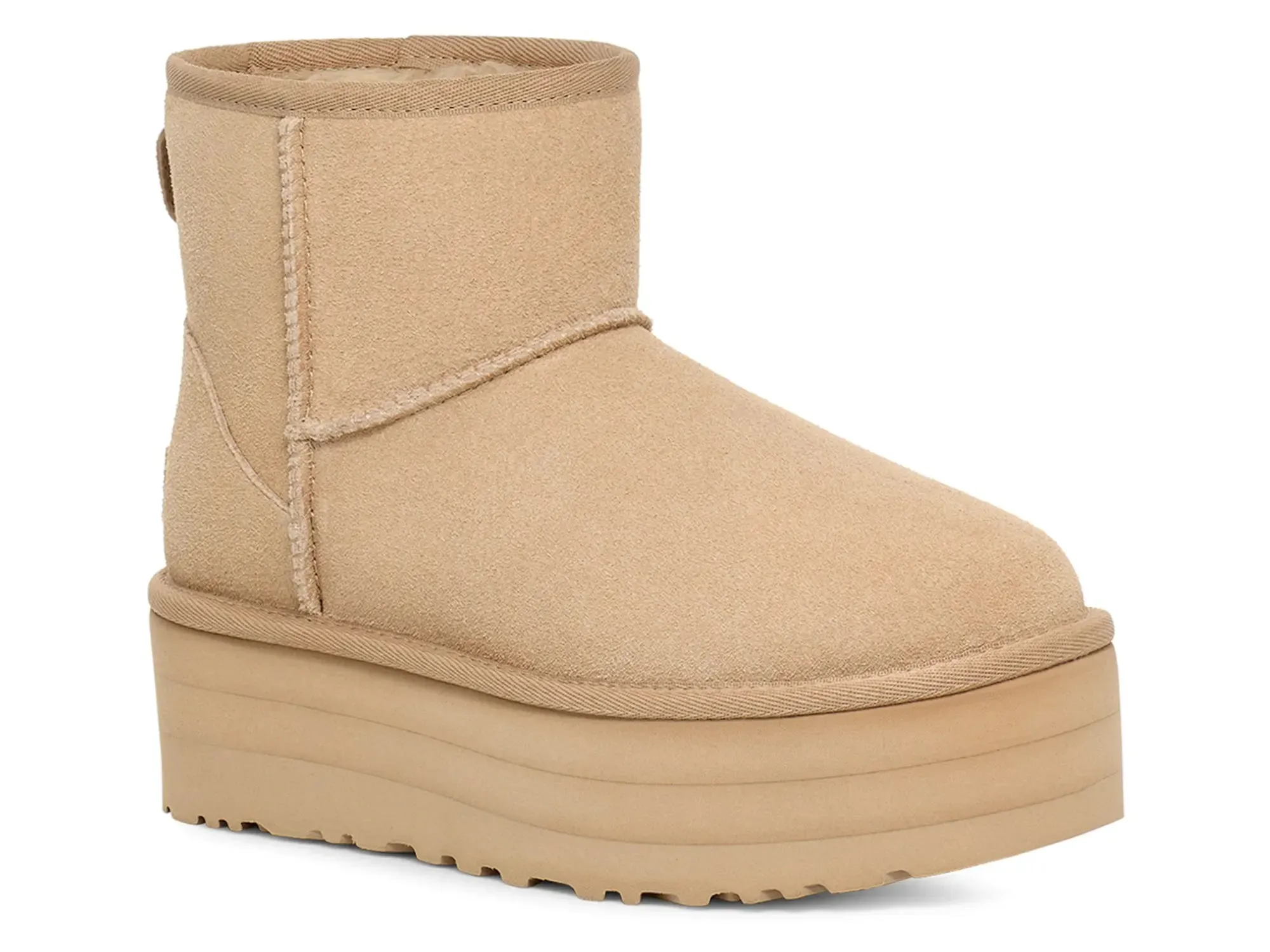 UGG Classic Mini Platform Boot "Mustard Seed"