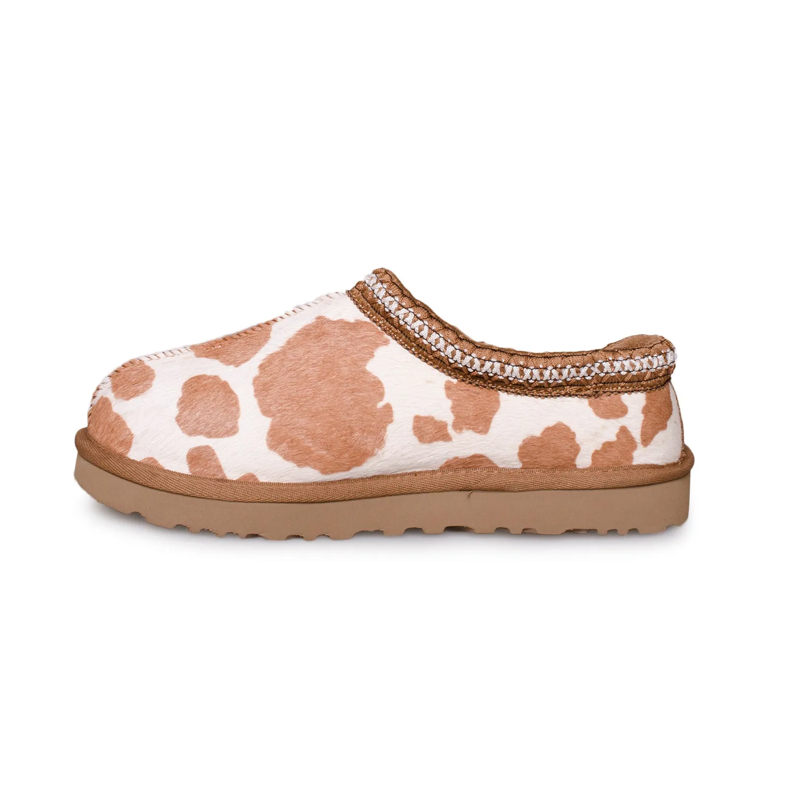 UGG Tasman Cow Print Mesa Sand Slippers - Women's