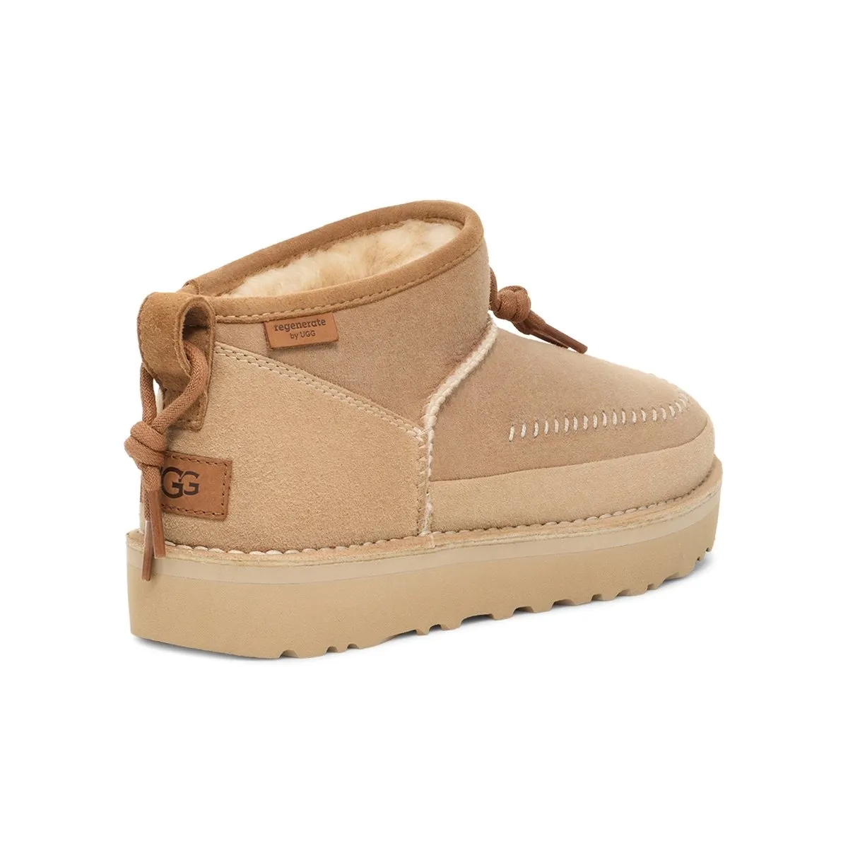 UGG Women's Ultra Mini Crafted Regenerate Sand