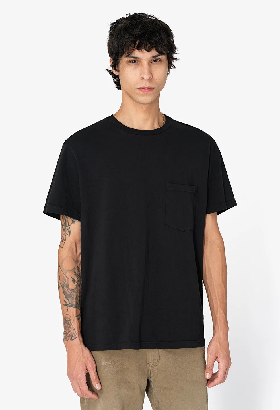 Victura Pocket Tee / Black