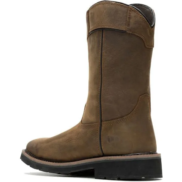 Wolverine Men's Rancher Pull ST Waterproof Work Boot -Coffee- W231114