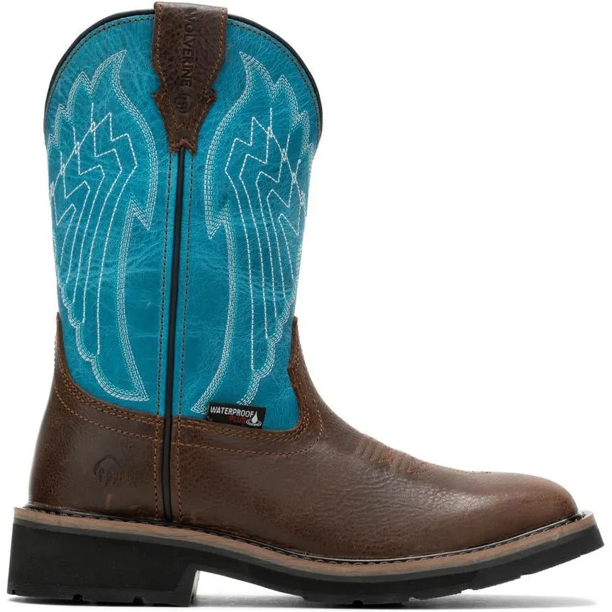 Wolverine Women's Rancher Eagle ST Wellington Work Boot -Turquoise- W231112