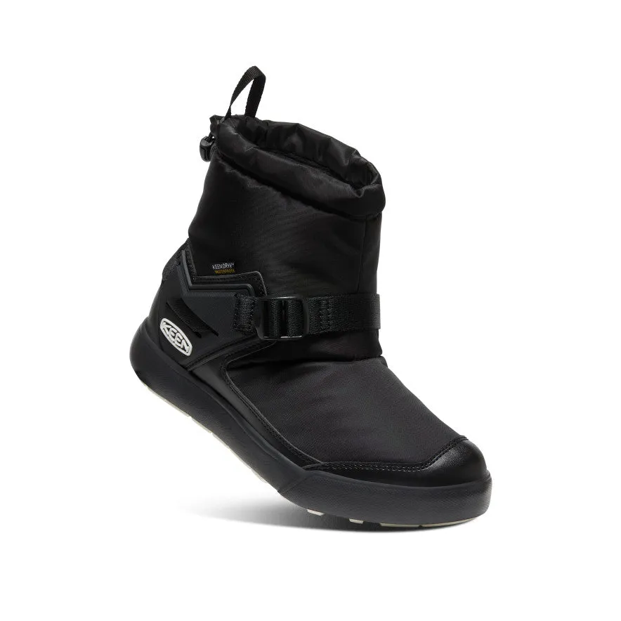 Women's Hoodromeo Waterproof Slip-On Boot  |  Black/Black